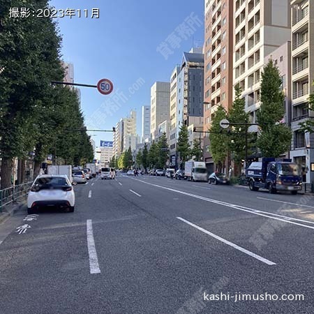 前面道路(駒沢通り)