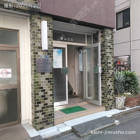 ビル入口
