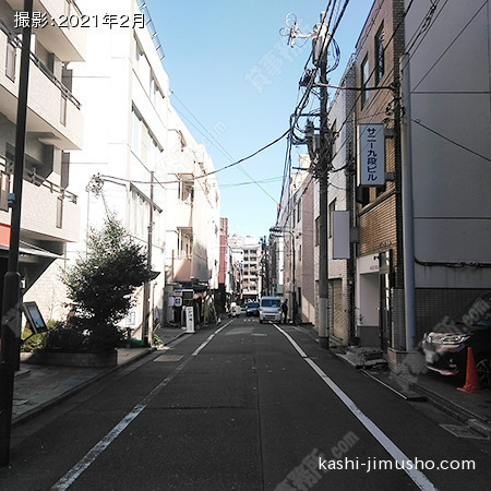 前面道路