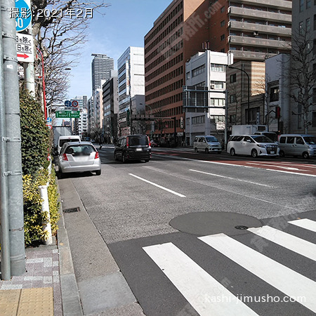 前面道路(新大橋通り）