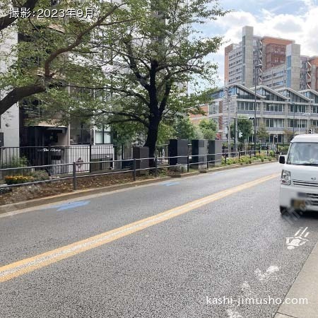 前面道路