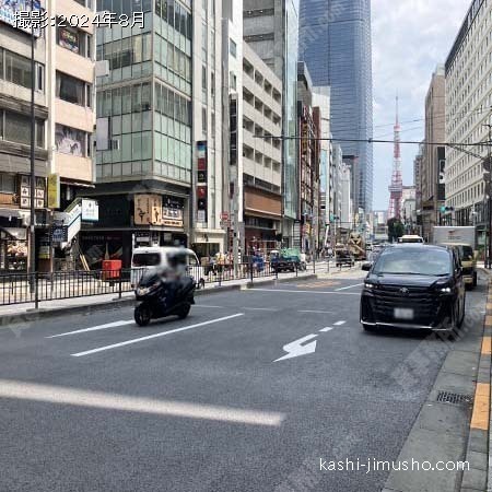 前面道路(外苑東通り)