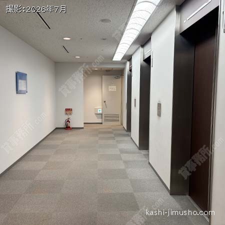 貸室階エレベーターホール 貸室階エレベーターホール