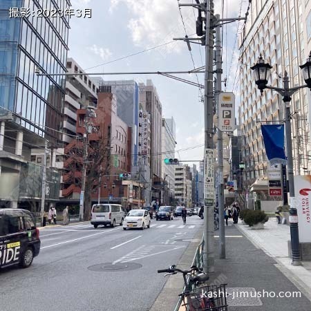 前面道路(外苑東通り)