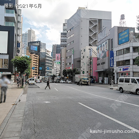 前面道路