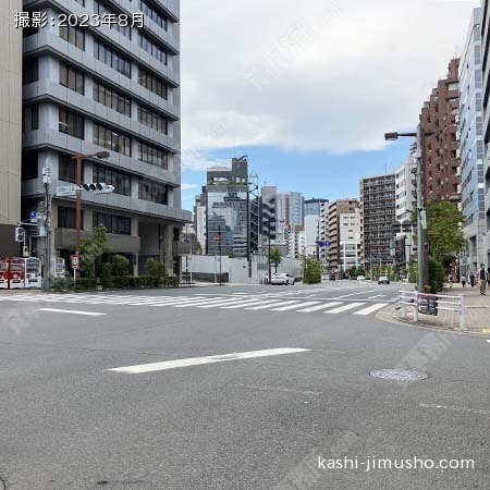 前面道路(目白通り)