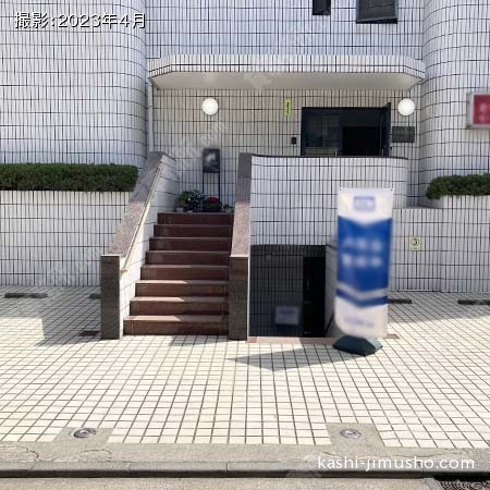 ビル前面
