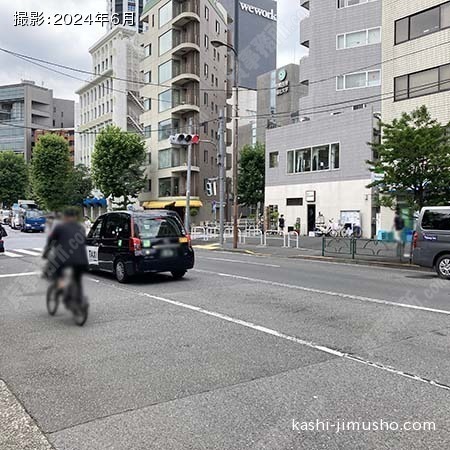 前面道路(外苑東通り)