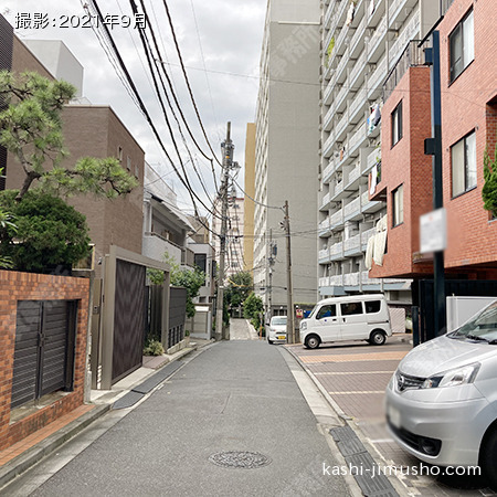 前面道路