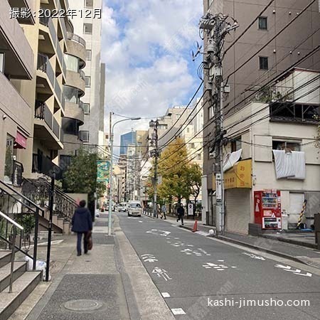 前面道路