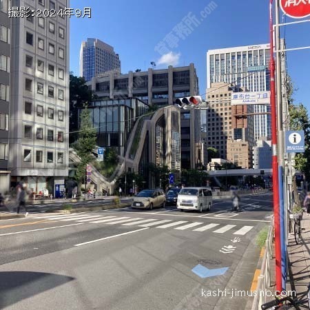 前面道路(桜田通り)