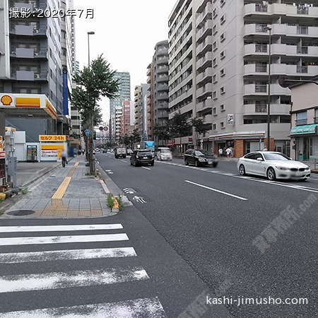 前面道路