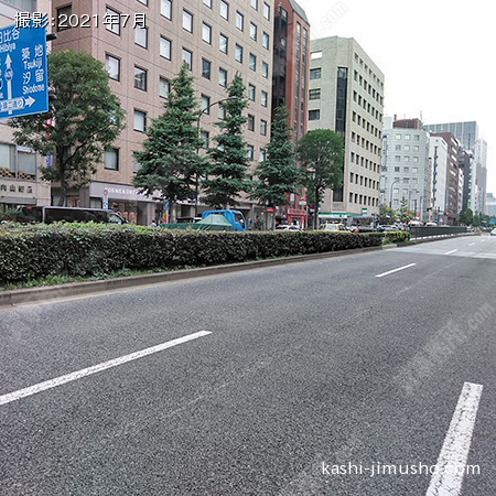前面道路(日比谷通り）