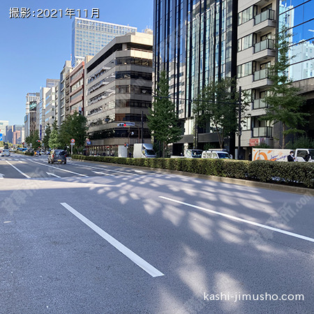 前面道路（日比谷通り）