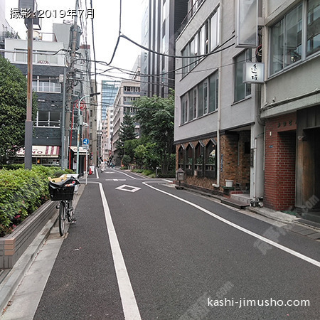 前面道路
