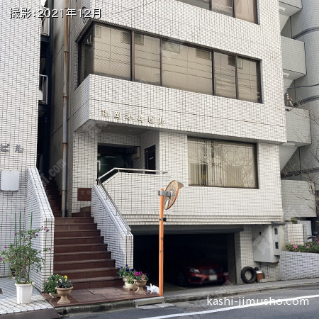 ビル前面