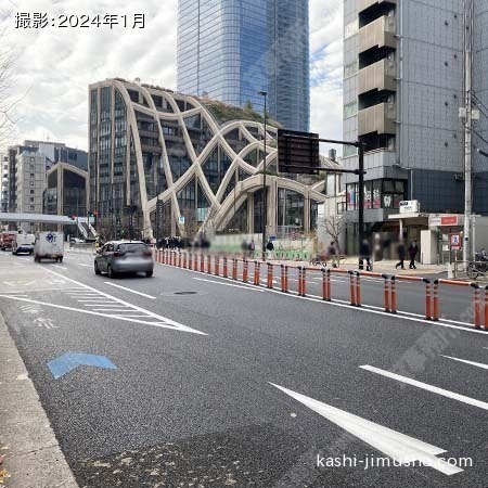 前面道路(桜田通り）