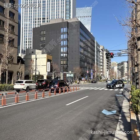 前面道路(桜田通り)
