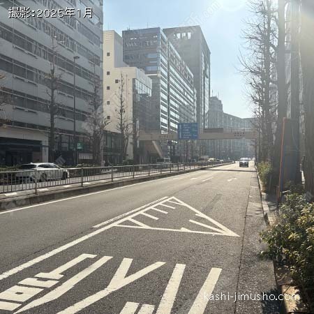 前面道路(桜田通り)