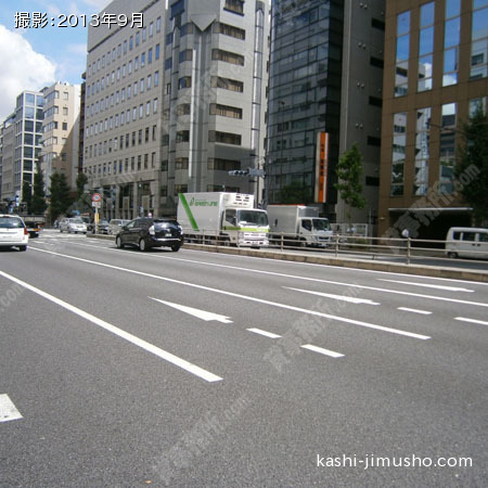 前面道路（第一京浜）