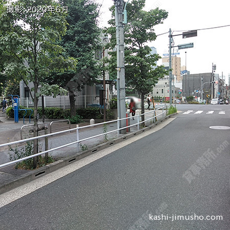 前面道路