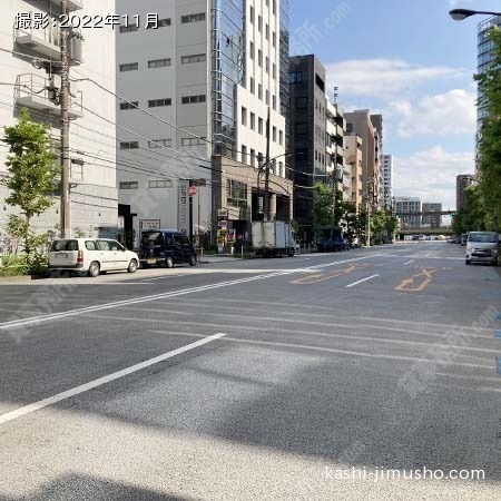 前面道路
