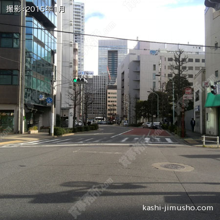 前面道路