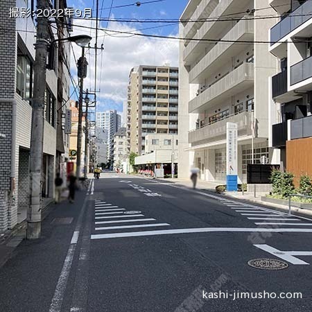 前面道路