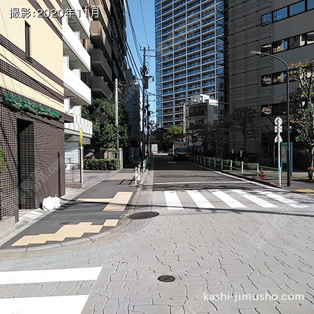 前面道路