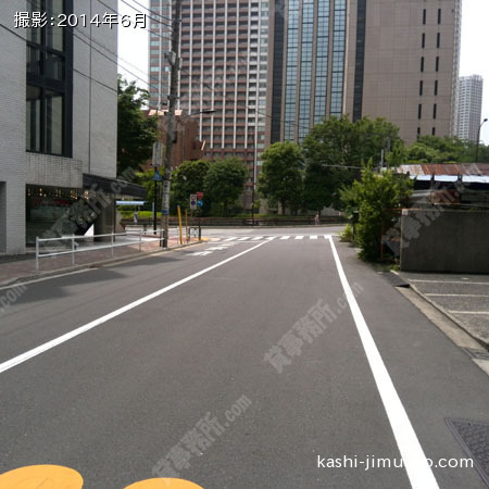 前面道路