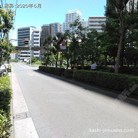 前面道路