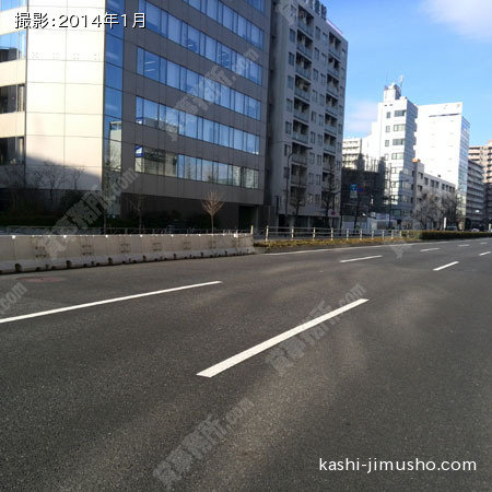 前面道路（第一京浜）