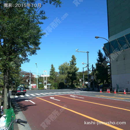 前面道路（昌平橋通り）