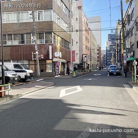 前面道路