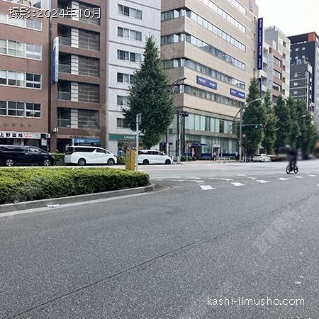 前面道路