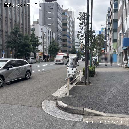 前面道路(蔵前橋通り）