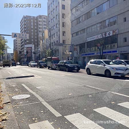 前面道路(不忍通り）