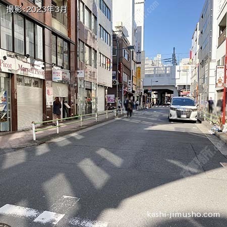 前面道路