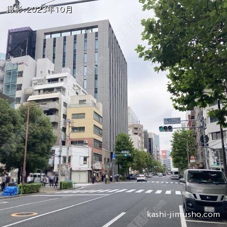 前面道路(水道橋西通り) 前面道路(水道橋西通り)