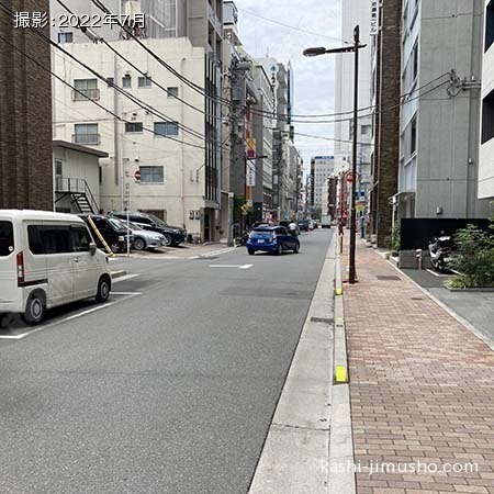 前面道路