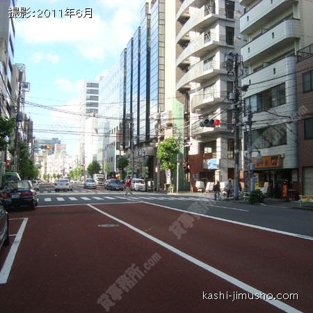 前面道路(清洲橋通り) 前面道路(清洲橋通り)