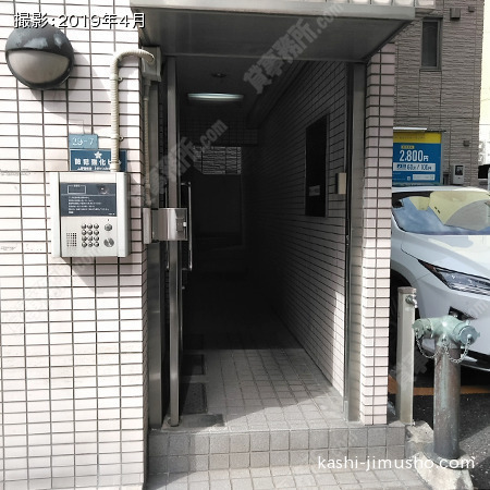 ビル入口