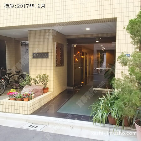 ビル入口