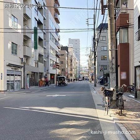 前面道路