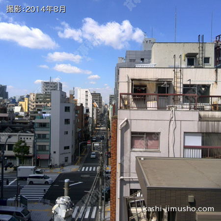 5階の眺望