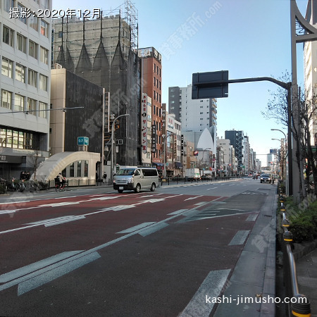 前面道路(浅草通り）