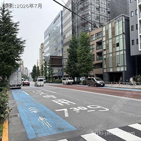 前面道路(江戸通り) 前面道路(江戸通り)