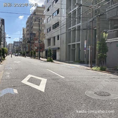 前面道路