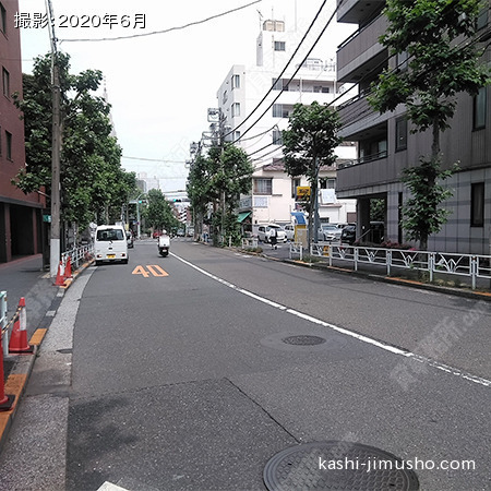 前面道路