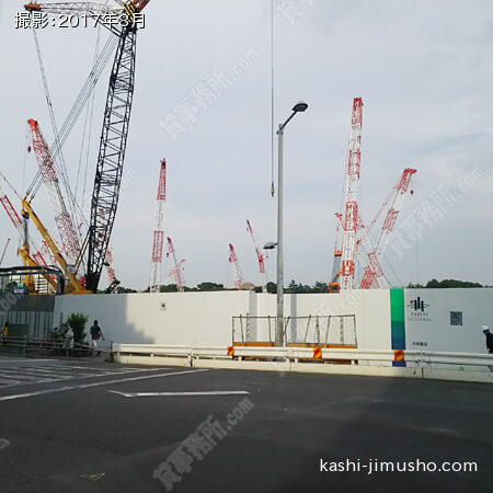 国立競技場（建設中）